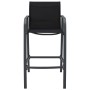 Sillas altas de jardín 4 unidades textilene negro de , Sillas de jardín - Ref: Foro24-48117, Precio: 311,67 €, Descuento: %