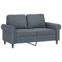 Juego de sofás con cojines 2 piezas terciopelo gris oscuro de , Sofás - Ref: Foro24-3202231, Precio: 502,82 €, Descuento: %