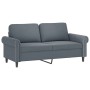 Juego de sofás con cojines 2 piezas terciopelo gris oscuro de , Sofás - Ref: Foro24-3202231, Precio: 511,26 €, Descuento: %