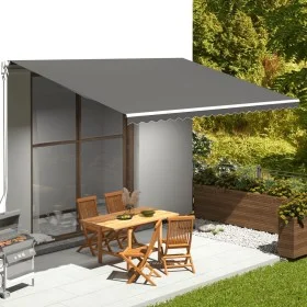 Tela de repuesto para toldo gris antracita 5x3,5 m de , Toldos - Ref: Foro24-311952, Precio: 110,50 €, Descuento: %