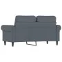 Dark gray velvet 2-seater sofa 120 cm by , Sofas - Ref: Foro24-359520, Price: 265,05 €, Discount: %