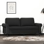 Sofá de 2 plazas terciopelo negro 140 cm de , Sofás - Ref: Foro24-359534, Precio: 227,42 €, Descuento: %