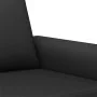 Sofá de 2 plazas terciopelo negro 140 cm de , Sofás - Ref: Foro24-359534, Precio: 222,70 €, Descuento: %