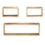 Juego de estantes cubo de pared 3 piezas madera maciza de mango de , Estantes y estanterías - Ref: Foro24-285844, Precio: 101...
