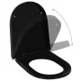 Black Quick Release Soft Close Toilet Lid by vidaXL, Toilet and bidet seats - Ref: Foro24-145022, Price: 28,75 €, Discount: %