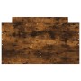 Estructura de cama con cajones roble ahumado 75x190 cm de , Camas y somieres - Ref: Foro24-3207389, Precio: 120,85 €, Descuen...