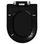 Black Quick Release Soft Close Toilet Lid by vidaXL, Toilet and bidet seats - Ref: Foro24-145022, Price: 28,75 €, Discount: %