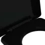Black Quick Release Soft Close Toilet Lid by vidaXL, Toilet and bidet seats - Ref: Foro24-145022, Price: 28,75 €, Discount: %