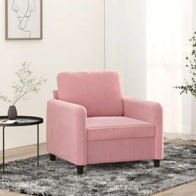 Rosa Samtsessel 60 cm von , Sofas - Ref: Foro24-359425, Preis: 171,22 €, Rabatt: %