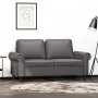 Sofá de 2 plazas de cuero sintético gris 120 cm de , Sofás - Ref: Foro24-359501, Precio: 226,97 €, Descuento: %