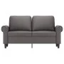 Sofá de 2 plazas de cuero sintético gris 120 cm de , Sofás - Ref: Foro24-359501, Precio: 226,97 €, Descuento: %