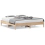 Estructura de cama madera maciza de pino 180x200 cm de , Camas y somieres - Ref: Foro24-842686, Precio: 115,72 €, Descuento: %