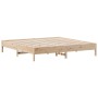 Estructura de cama madera maciza de pino 180x200 cm de , Camas y somieres - Ref: Foro24-842686, Precio: 115,72 €, Descuento: %