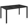 Set de muebles jardín 5 pzas con cojines ratán sintético negro de , Conjuntos de jardín - Ref: Foro24-3212206, Precio: 583,06...