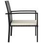 Sillas de comedor de jardín 4 unidades ratán sintético negro de , Sillas de jardín - Ref: Foro24-317171, Precio: 137,21 €, De...