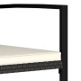 Sillas de comedor de jardín 4 unidades ratán sintético negro de , Sillas de jardín - Ref: Foro24-317171, Precio: 137,21 €, De...