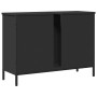 Armario para lavabo de baño madera ingeniería negro 80x30x60 cm de , Tocadores - Ref: Foro24-842451, Precio: 58,69 €, Descuen...
