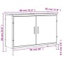 Armario para lavabo de baño madera ingeniería negro 80x30x60 cm de , Tocadores - Ref: Foro24-842451, Precio: 58,69 €, Descuen...