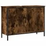 Armario lavabo baño madera ingeniería roble ahumado 80x30x60 cm de , Tocadores - Ref: Foro24-842453, Precio: 62,19 €, Descuen...