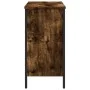 Armario lavabo baño madera ingeniería roble ahumado 80x30x60 cm de , Tocadores - Ref: Foro24-842453, Precio: 62,19 €, Descuen...