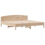 Estructura de cama con cabecero madera maciza pino 180x200 cm de , Camas y somieres - Ref: Foro24-3216191, Precio: 188,13 €, ...