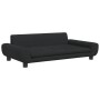Cama para perros de terciopelo negra 100x54x33 cm de , Camas para perros - Ref: Foro24-171985, Precio: 106,52 €, Descuento: %
