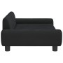 Cama para perros de terciopelo negra 100x54x33 cm de , Camas para perros - Ref: Foro24-171985, Precio: 106,52 €, Descuento: %
