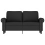 Sofá de 2 plazas terciopelo negro 120 cm de , Sofás - Ref: Foro24-359524, Precio: 255,26 €, Descuento: %