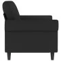 Sofá de 2 plazas terciopelo negro 120 cm de , Sofás - Ref: Foro24-359524, Precio: 250,94 €, Descuento: %