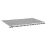 Replacement fabric for anthracite gray and white awning 6x3.5 m by , Awnings - Ref: Foro24-311994, Price: 81,45 €, Discount: %