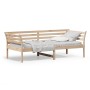 Sofá cama de madera maciza de pino 100x200 cm de , Camas y somieres - Ref: Foro24-842874, Precio: 115,66 €, Descuento: %
