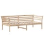 Sofá cama de madera maciza de pino 100x200 cm de , Camas y somieres - Ref: Foro24-842874, Precio: 115,66 €, Descuento: %
