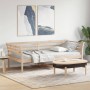 Sofá cama de madera maciza de pino 100x200 cm de , Camas y somieres - Ref: Foro24-842874, Precio: 115,66 €, Descuento: %