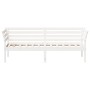 Sofá cama madera maciza de pino blanco 75x190 cm de , Camas y somieres - Ref: Foro24-842883, Precio: 111,24 €, Descuento: %