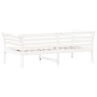 Sofá cama madera maciza de pino blanco 75x190 cm de , Camas y somieres - Ref: Foro24-842883, Precio: 111,24 €, Descuento: %