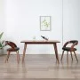 Esszimmerstühle 2 Einheiten aus gebogenem Holz und dunkelgrauem Stoff von vidaXL, Essstühle - Ref: Foro24-283103, Preis: 289,...