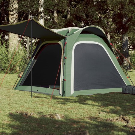 Tienda de campaña 4 personas impermeable apertura rápida verde de , Tiendas de campaña - Ref: Foro24-94356, Precio: 104,06 €,...
