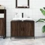 Armario lavabo baño madera ingeniería roble marrón 80x30x60 cm de , Tocadores - Ref: Foro24-842455, Precio: 65,81 €, Descuent...
