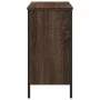 Armario lavabo baño madera ingeniería roble marrón 80x30x60 cm de , Tocadores - Ref: Foro24-842455, Precio: 65,81 €, Descuent...