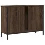 Armario lavabo baño madera ingeniería roble marrón 80x30x60 cm de , Tocadores - Ref: Foro24-842455, Precio: 65,81 €, Descuent...