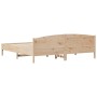 Estructura de cama con cabecero madera maciza de pino 200x200cm de , Camas y somieres - Ref: Foro24-3216188, Precio: 202,13 €...