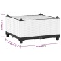 Arriate polipropileno 40x40x23 cm de , Maceteros y jardineras - Ref: Foro24-153304, Precio: 23,41 €, Descuento: %