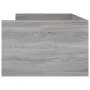 Sonoma gray bed frame with drawers 90x190 cm by , Beds and slatted bases - Ref: Foro24-3207355, Price: 155,50 €, Discount: %