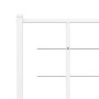 Cabecero de metal blanco 150 cm de , Cabeceros y pies de cama - Ref: Foro24-355644, Precio: 35,67 €, Descuento: %
