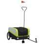 Remolque para bicicleta hierro negro y verde 45 kg de , Remolques para bicicletas - Ref: Foro24-94074, Precio: 99,70 €, Descu...