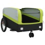Remolque para bicicleta hierro negro y verde 45 kg de , Remolques para bicicletas - Ref: Foro24-94074, Precio: 99,70 €, Descu...