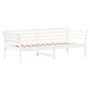 Sofá cama madera maciza de pino blanco 80x200 cm de , Camas y somieres - Ref: Foro24-842867, Precio: 124,50 €, Descuento: %