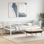 Sofá cama madera maciza de pino blanco 80x200 cm de , Camas y somieres - Ref: Foro24-842867, Precio: 124,50 €, Descuento: %