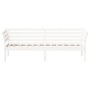Sofá cama madera maciza de pino blanco 80x200 cm de , Camas y somieres - Ref: Foro24-842867, Precio: 124,50 €, Descuento: %