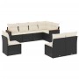 Set de sofás de jardín 8 piezas y cojines ratán sintético negro de , Conjuntos de jardín - Ref: Foro24-3258444, Precio: 464,3...